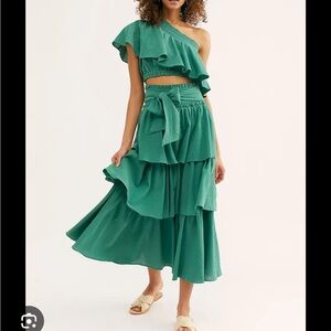 NWOT Free People Go For Drama Set